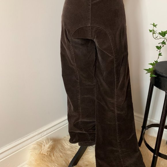 Y2K Buffalo lace up Corduroy Pants - Picture 5 of 9